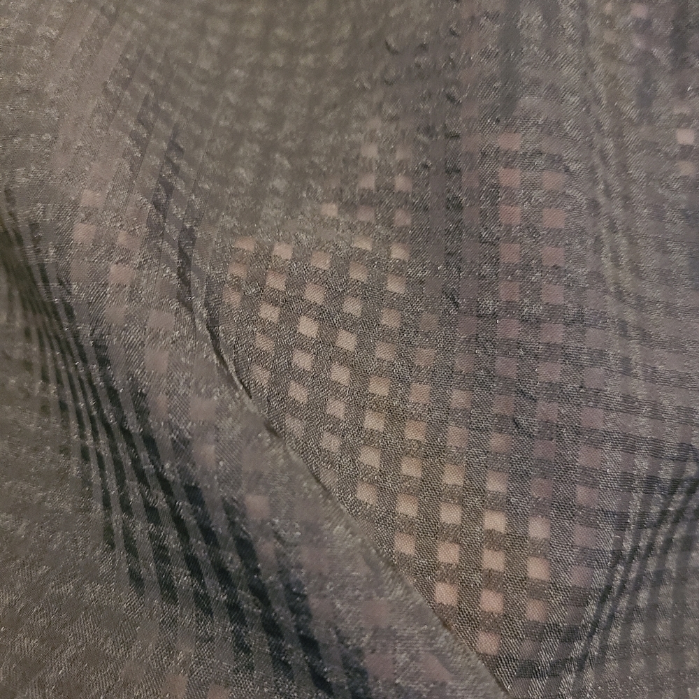 J. Crew Semi-Sheer Black Top S - Picture 2 of 4